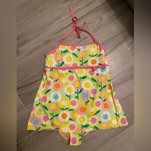 Lilly Pulitzer Pink and Yellow Swimsuit